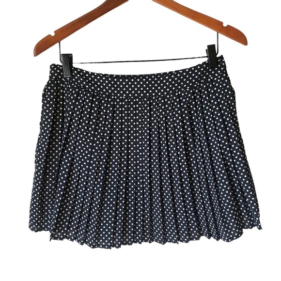 Flying Tomato Polka Dot Skirt Size Medium Pleated Mini - Picture 2 of 8